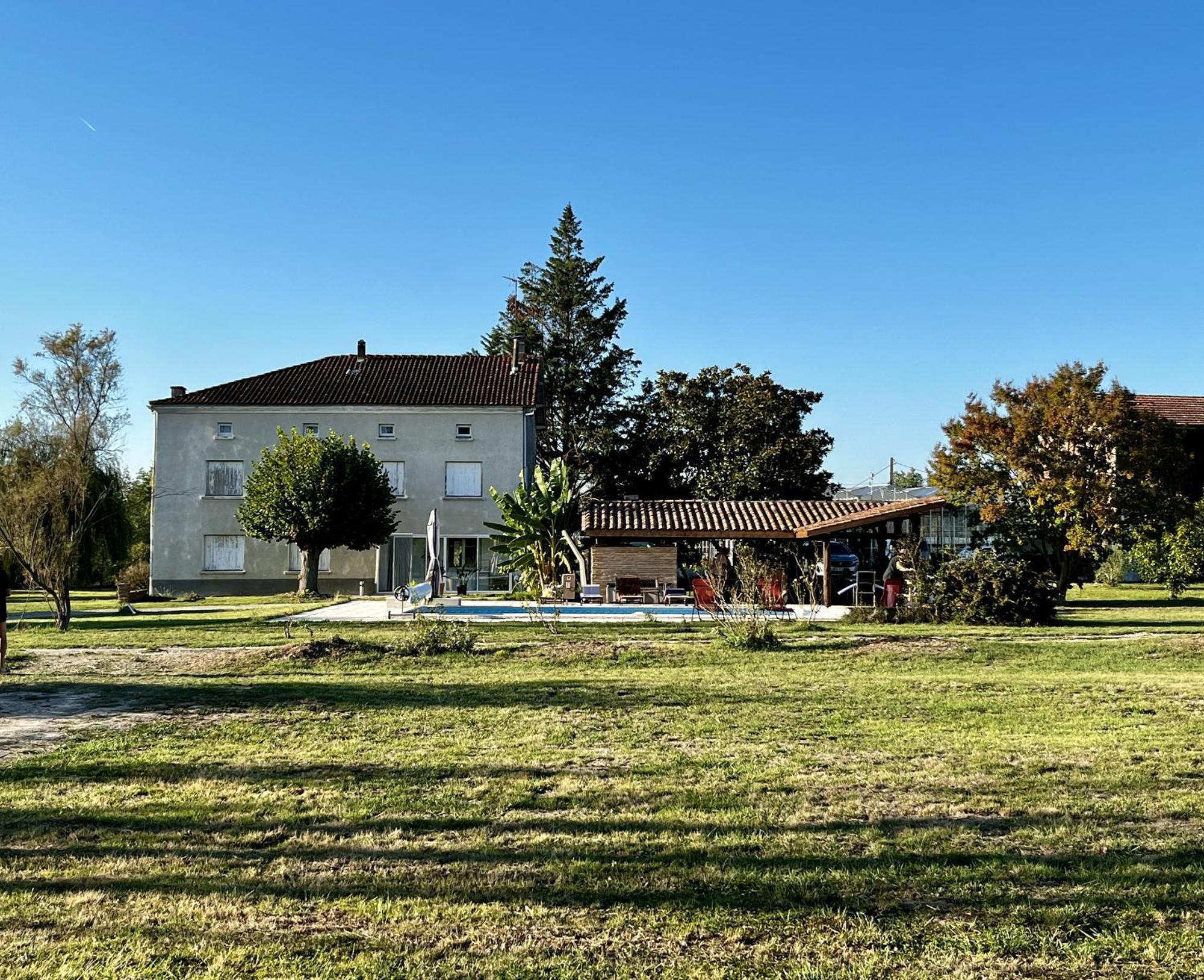 Villa Le Parc De Gouts Aiguillon Exterior foto